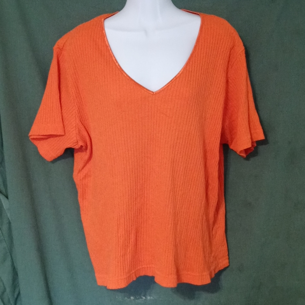 Short Sleeved Blouse Size 3X